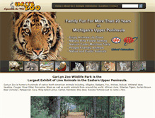 Tablet Screenshot of garlynzoo.com